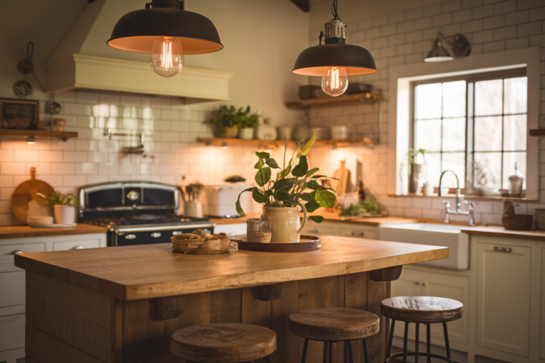 Kitchen island lighting pendant
