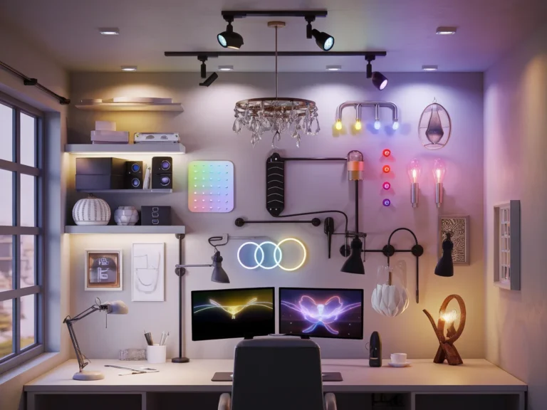 home office lighting ideas
